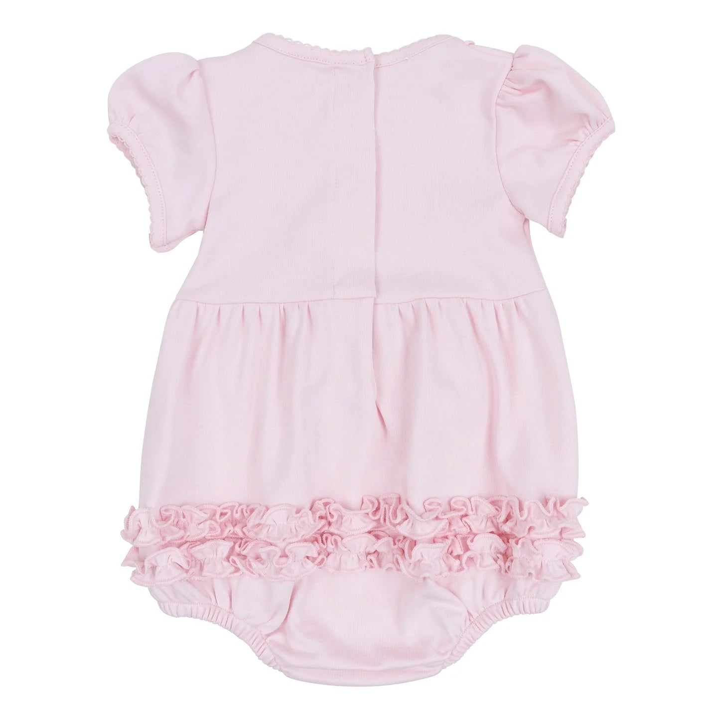 Tiny Tailgater Ruffle Bubble - Pink