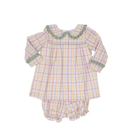 Taylor Bloomer Set - Harvest Fields Plaid