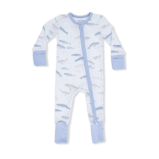 Little Whales Zipper Sleeper