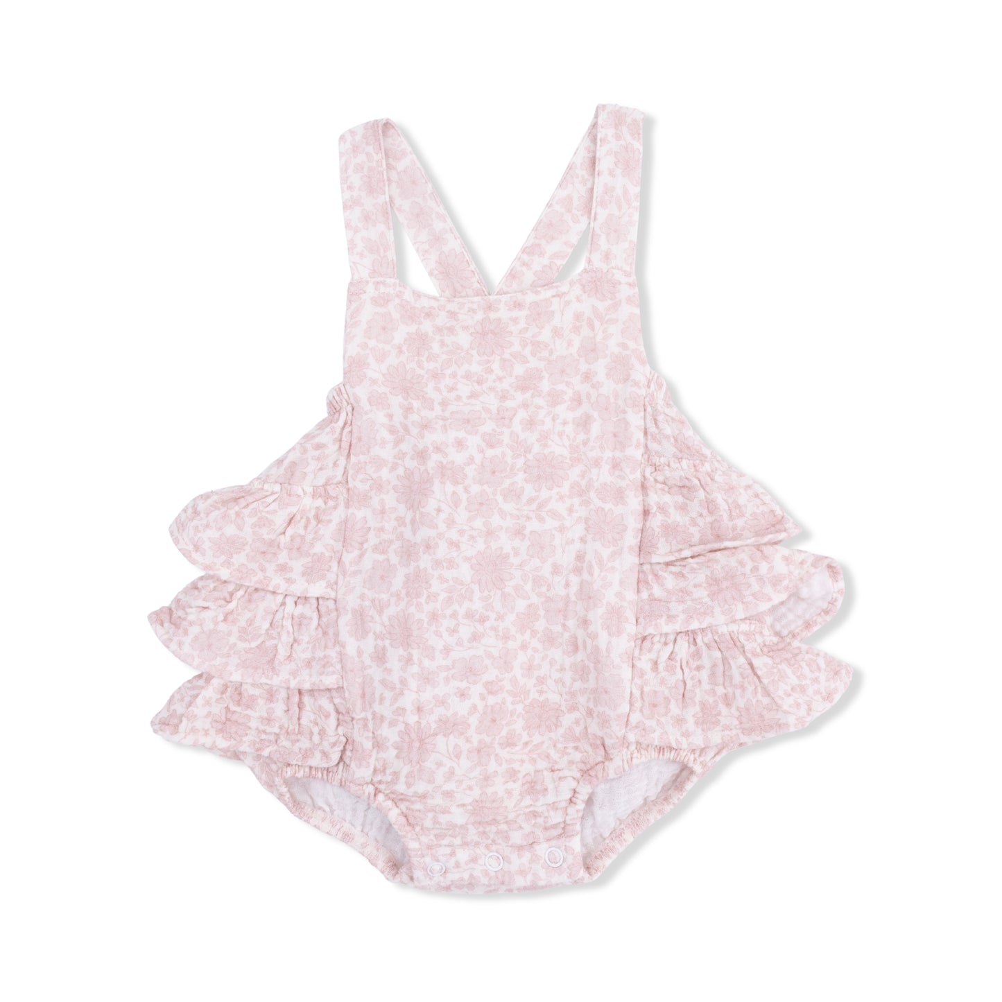 Harper Floral - Ruffle Sunsuit