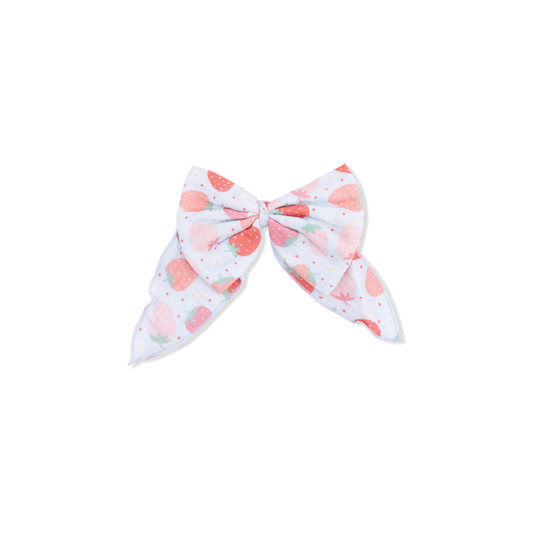 Strawberry Bliss - Large Bow