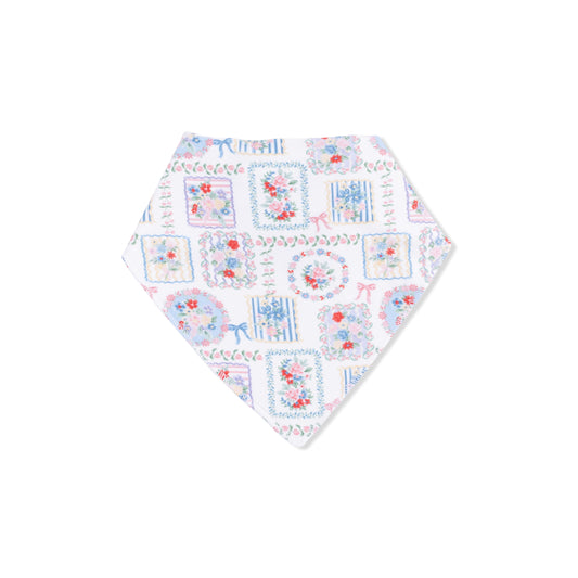 Julep's Floral Patchwork Bandana Bib