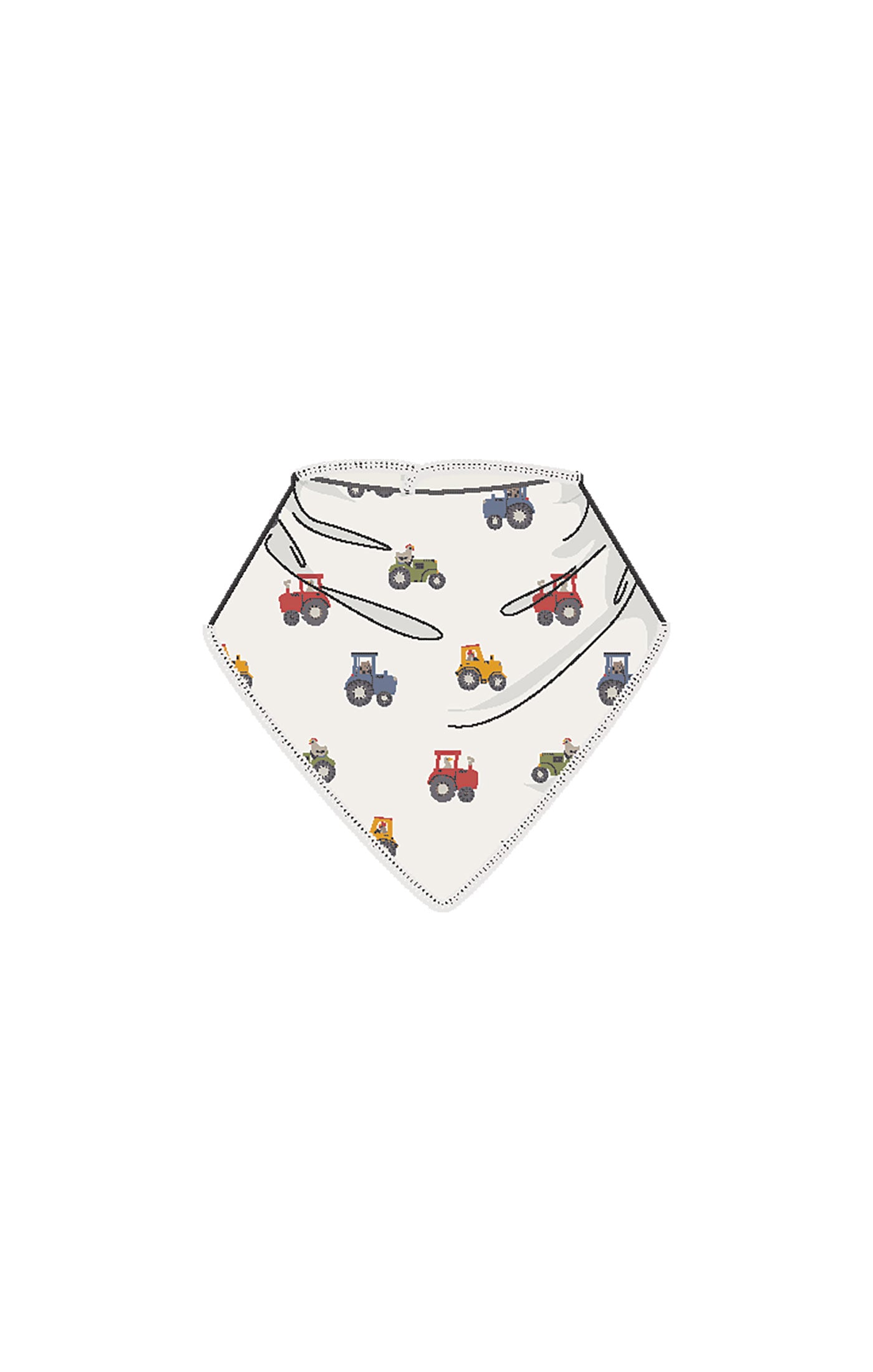 Bandana Bib - Mini Tractors