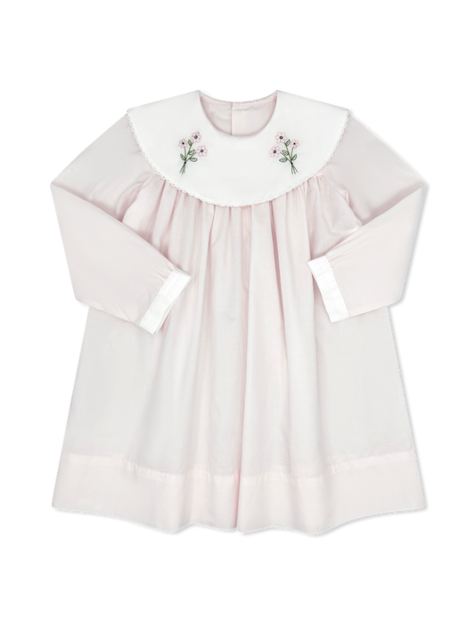 Sandra Dress - Blessing Pink w/ Flowers