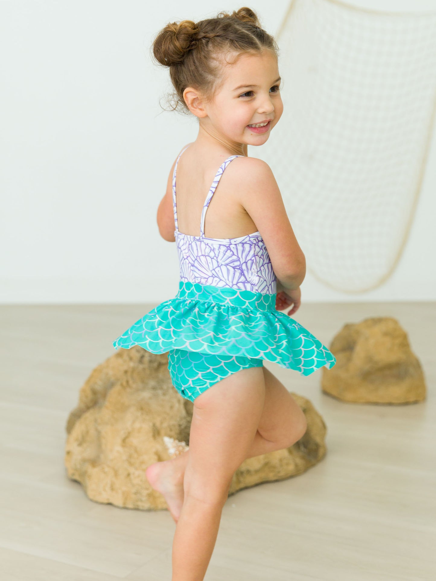 Bow Skirted One Piece - Magical Mermaid