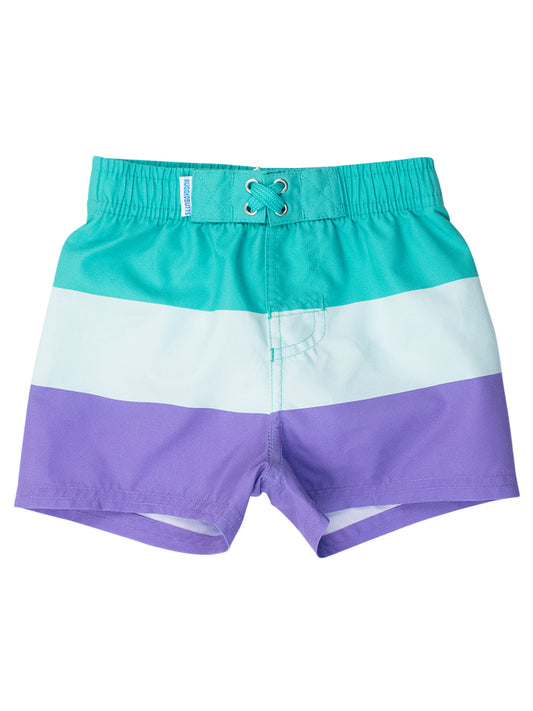 Green & Purple Colorblock Trunk