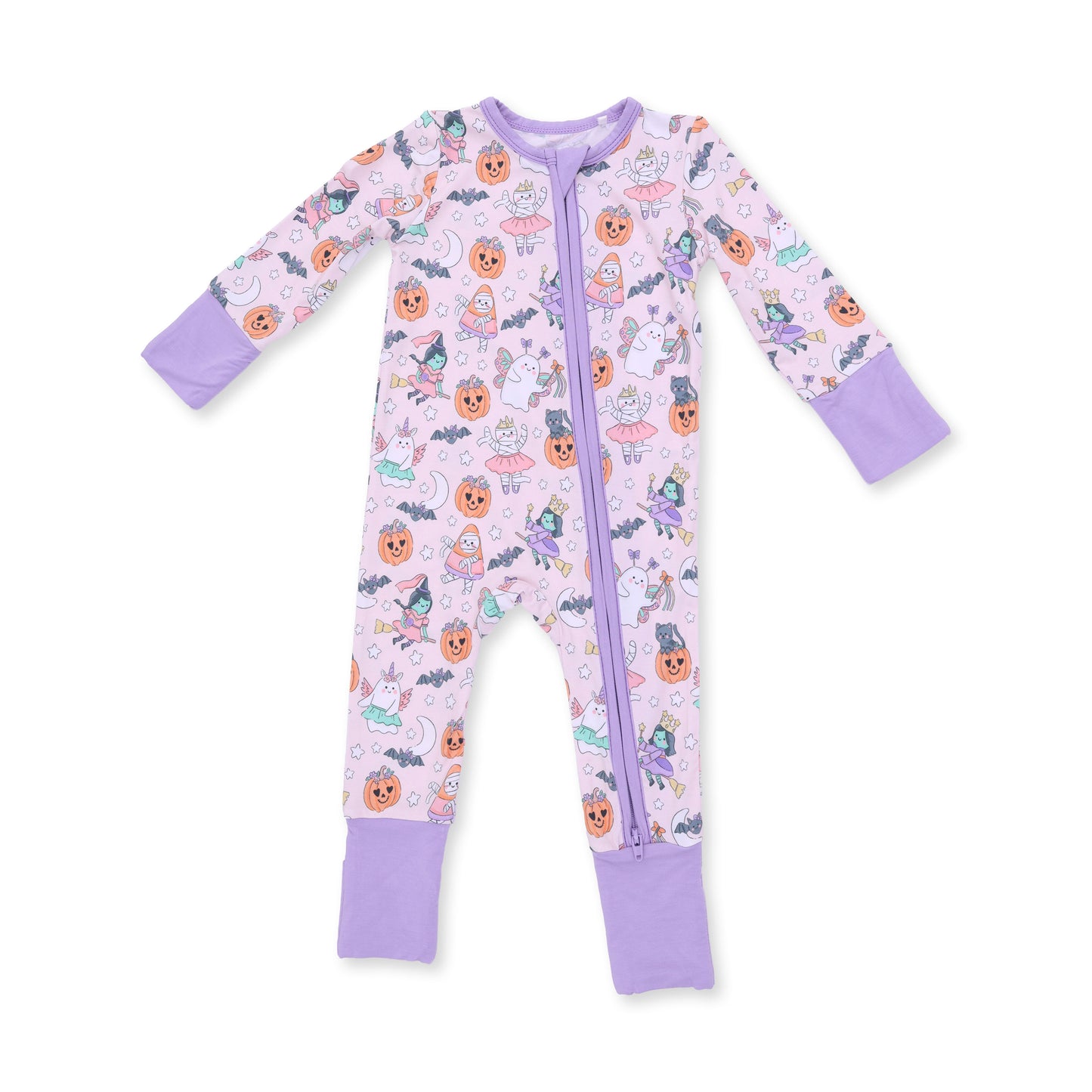 Halloween Monster Dress Up Pink - Zipper Sleeper