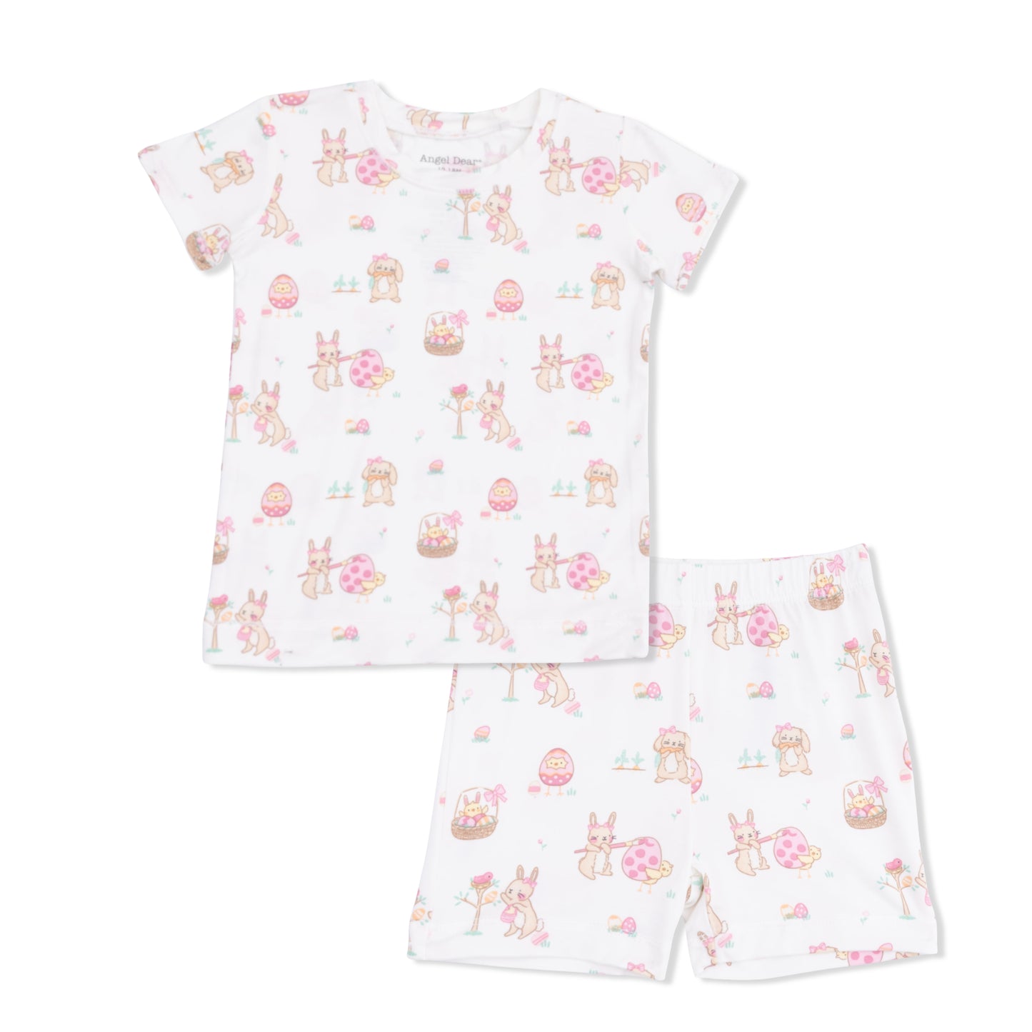 Pink Easter Egg Hunt Pajama Set