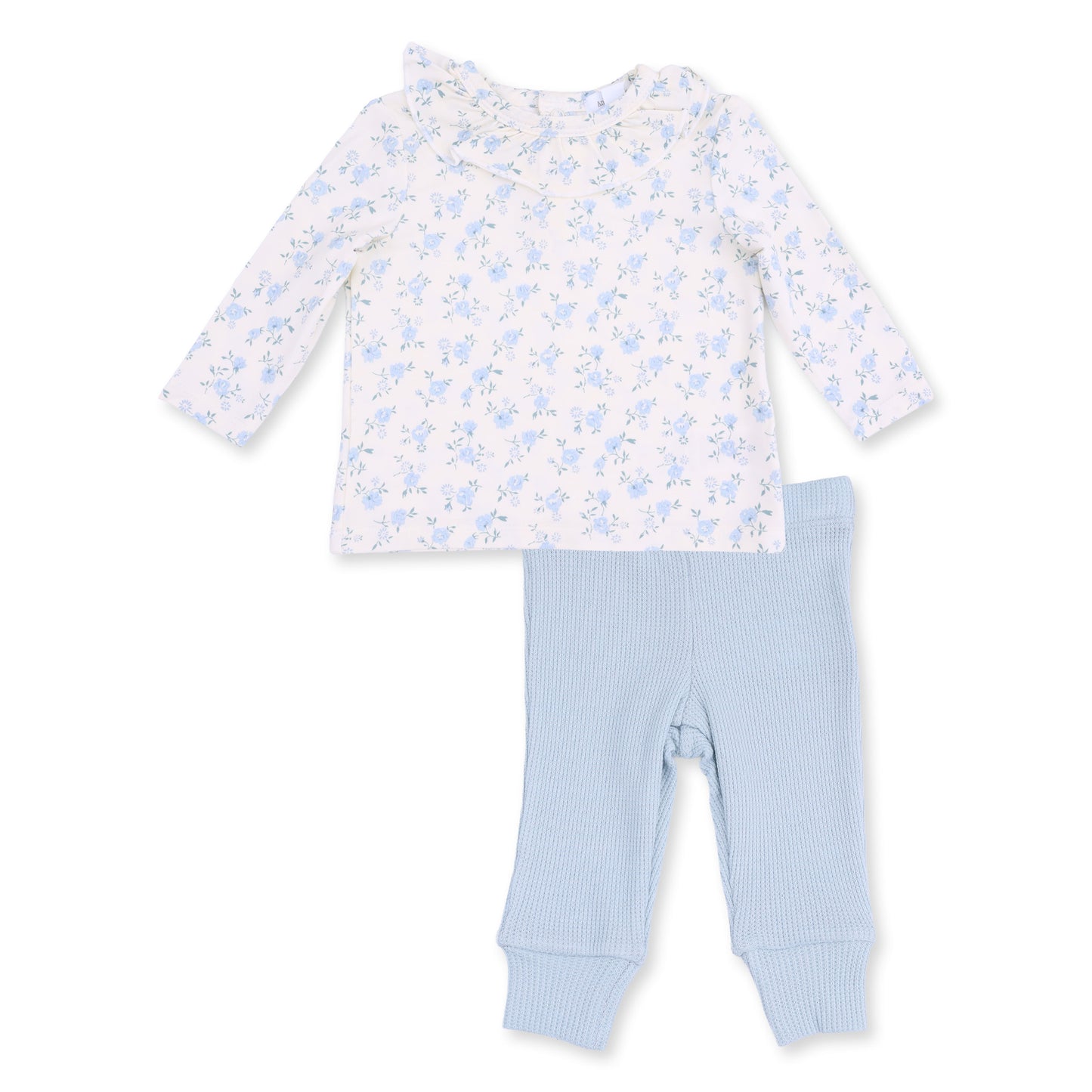 Rose Briar - Long Sleeve Ruffle Pant Set