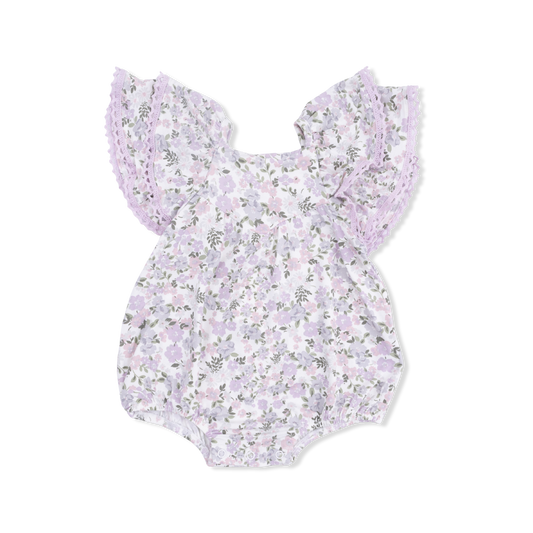 Shannon Floral V Neck Bubble