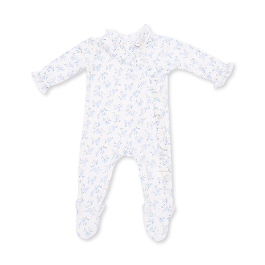 Rose Briar - Kimono Ruffle Snap Footie