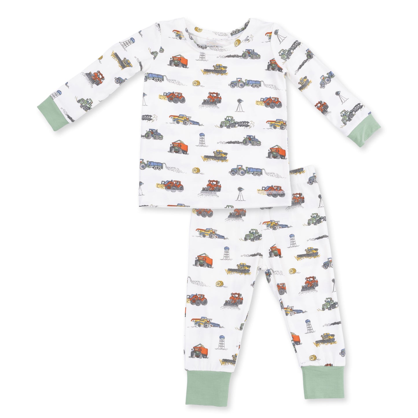 Long Sleeve Jammies - Farm Machines
