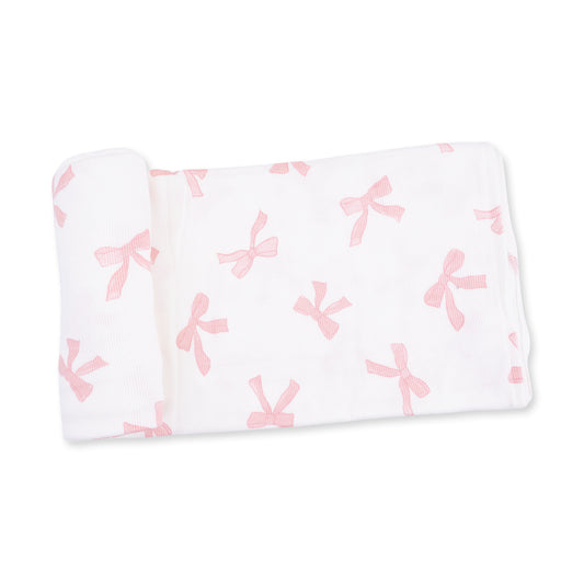 Pretty Bows - Swaddle Blanket