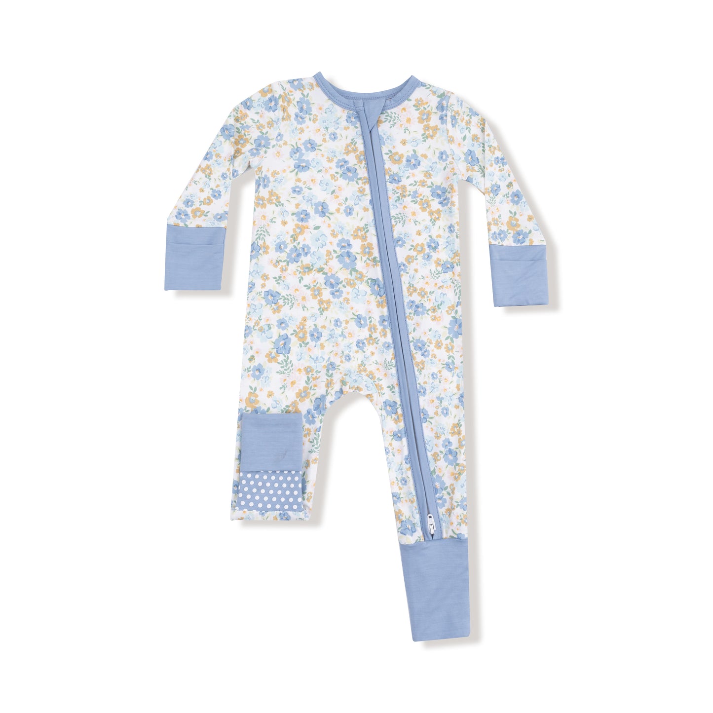 2 Way Zipper Sleeper - Sweet Rose Calico