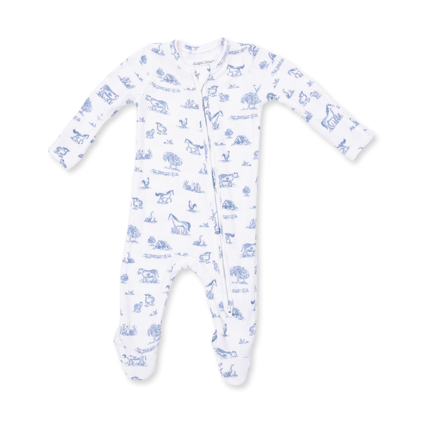 Farm Friends - 2 Way Zipper Footie