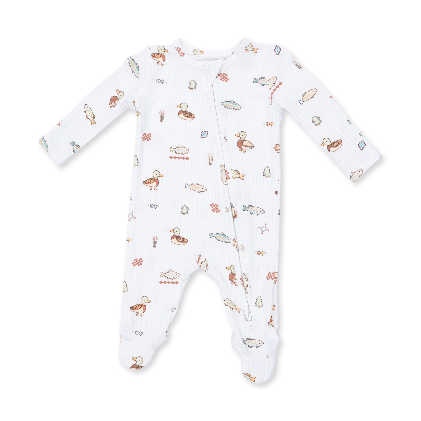 Lake Cuties - 2 Way Zipper Footie