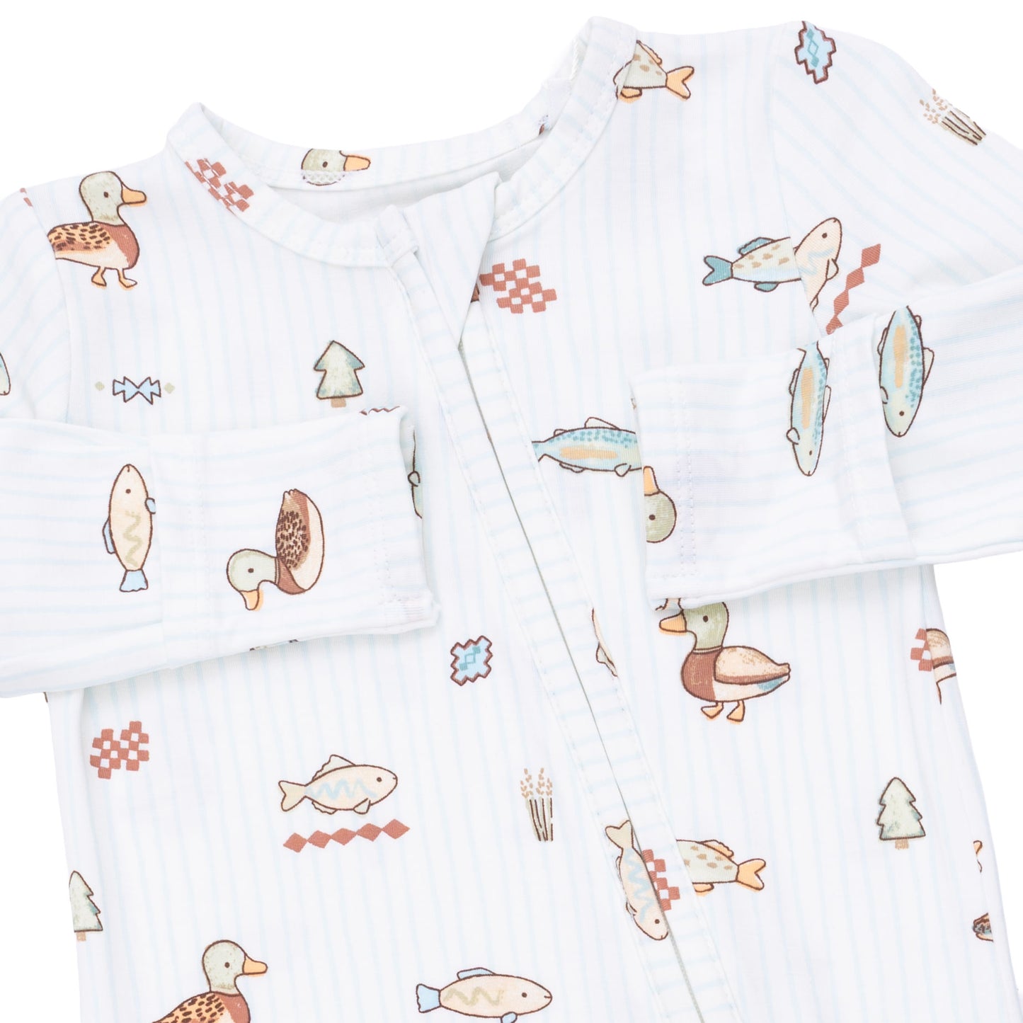 Lake Cuties - 2 Way Zipper Footie