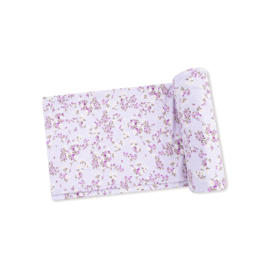 Sweet Dreams Floral Swaddle Blanket