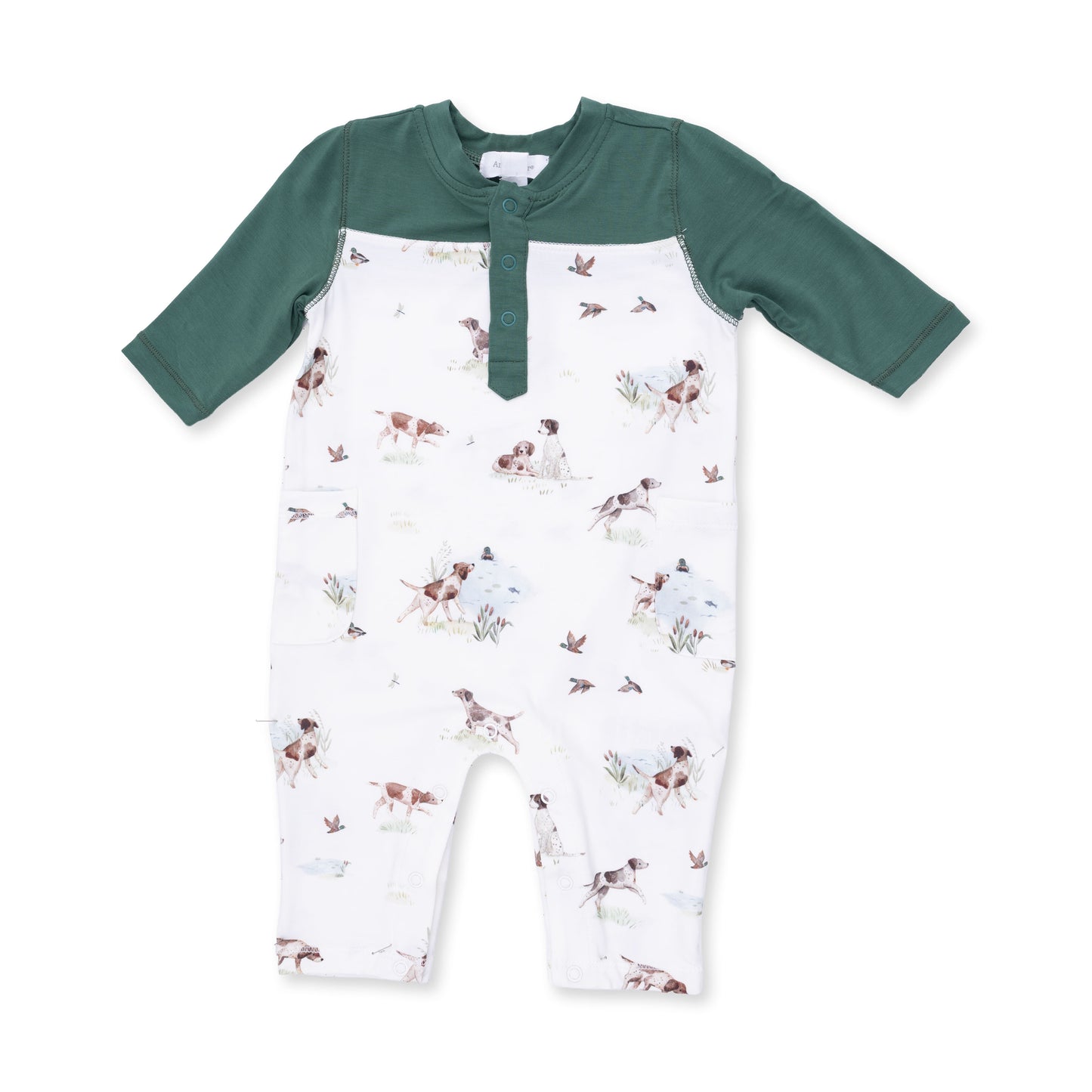Pointer Pups and Duck Buddies - Uni Romper