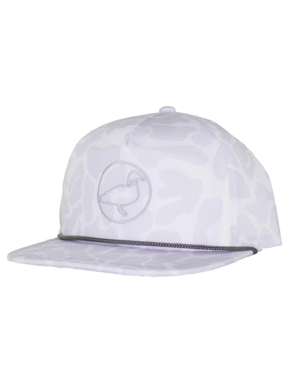 Rope Hat - White Polar Camo